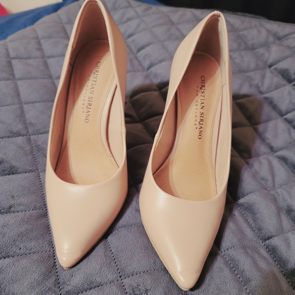 Pink heels